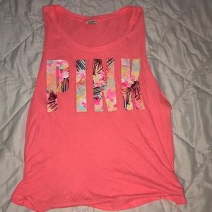 Victoria’s Secret pink tank top